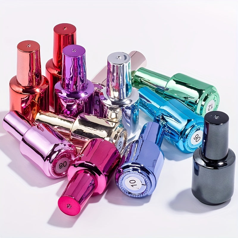 Mirror Gel Nail Polish 8ml - Quick Drying and Long Lasting Metal Nail Polish