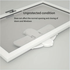 Sliding Door Lock Children's Safety Latch Baby Window Anti-opening Lock