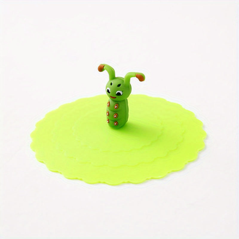 Cartoon Silicone Cup Cover Sealing Leak-proof Water Cup Cover