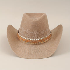 Men's Summer Straw Hat Outdoor Sun Visor Travel Sun Hat