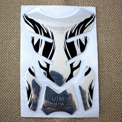 3D Motorcycle Modified Stickers Fish Bone Waterproof Anti-scratch Cover