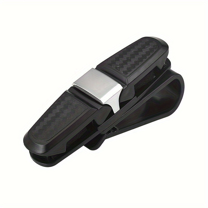 Car Glasses Case Sun Visor Holder Sunglasses Clip Card Ticket Pen Box