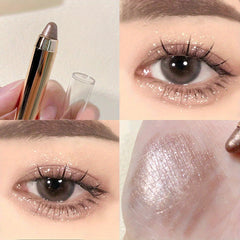 Double-Headed Pearly Eyeshadow Stick Smudge-Proof Eye Makeup