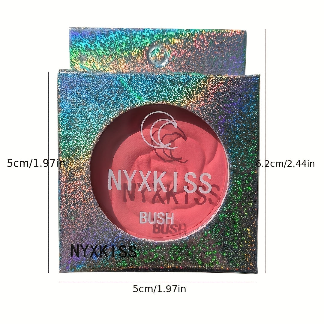 Embossed Petal Blush Rose Mousse Matte Soft Rouge