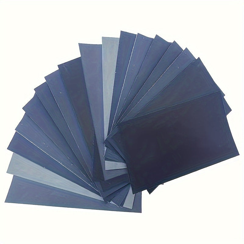 15pcs Sandpaper Wet Dry Car Surface Sand Paper Sheets Ceramics Wood Polishing