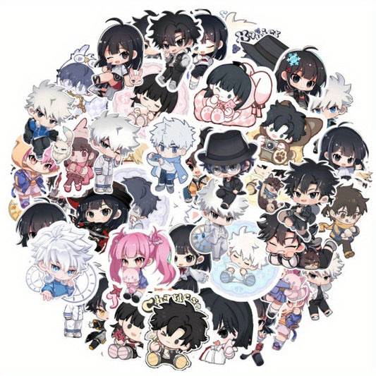 50 Time Agent 2D Anime Cheng Xiaoqing Stickers Notebook Decoration Decals