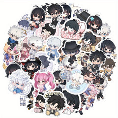 50 Time Agent 2D Anime Cheng Xiaoqing Stickers Notebook Decoration Decals