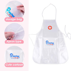 Kids Medical Doctor Role Playing Costume Set