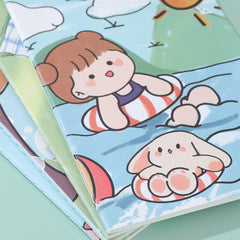 Cute Cartoon Girl Notebook