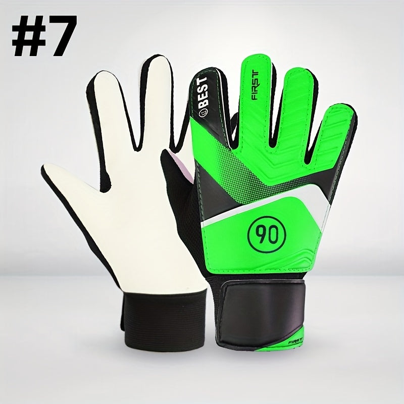 Kids Goalkeeper Gloves with Latex Padding for Protection