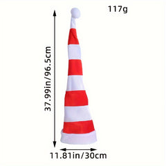 Christmas Long Hat Creative Elf Hat Party Clown Hat Christmas Decoration