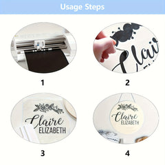 6.1m Permanent Adhesive Vinyl for Cricut 30x48cm - Scrapbooking, Car Decals