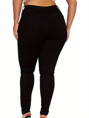  High Rise Stretch Skinny Jeans