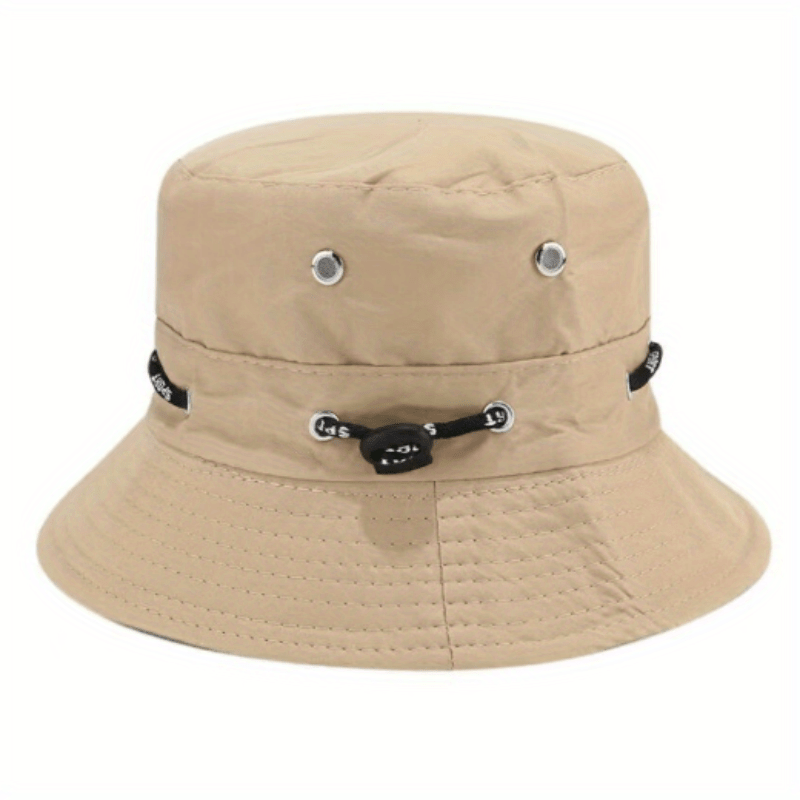 Small Brim Bucket Hat Construction Site Dustproof Breathable Hat Male Travel Top