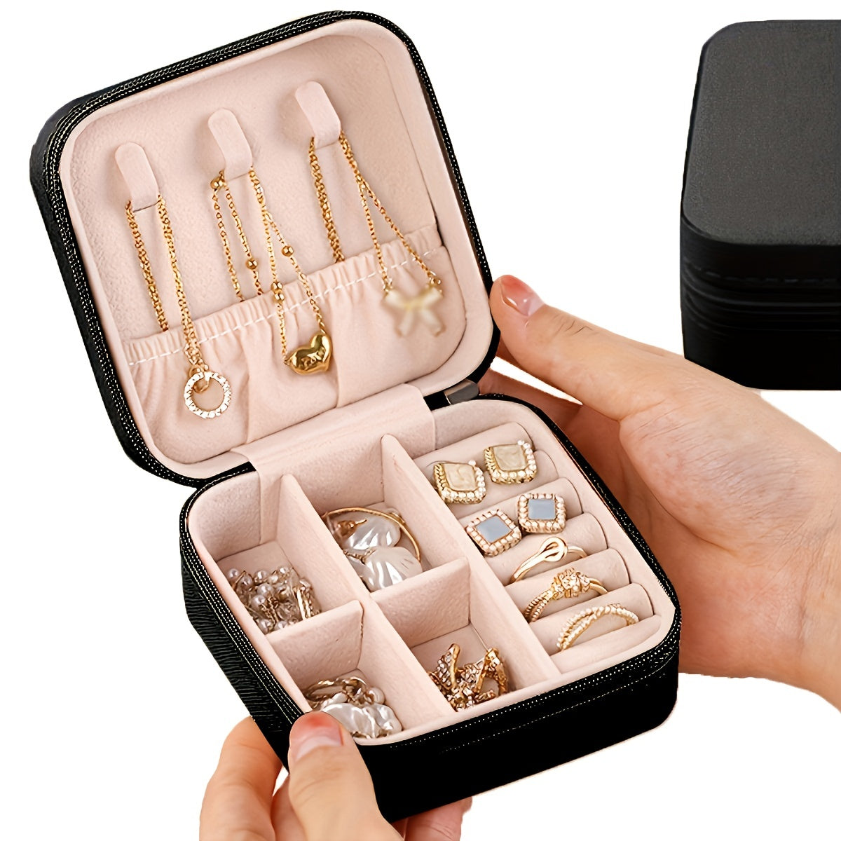 Portable Jewelry Organizer: Travel-Friendly Storage Box