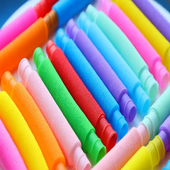 Colorful Tubular Sensory Toys for Parties Classroom