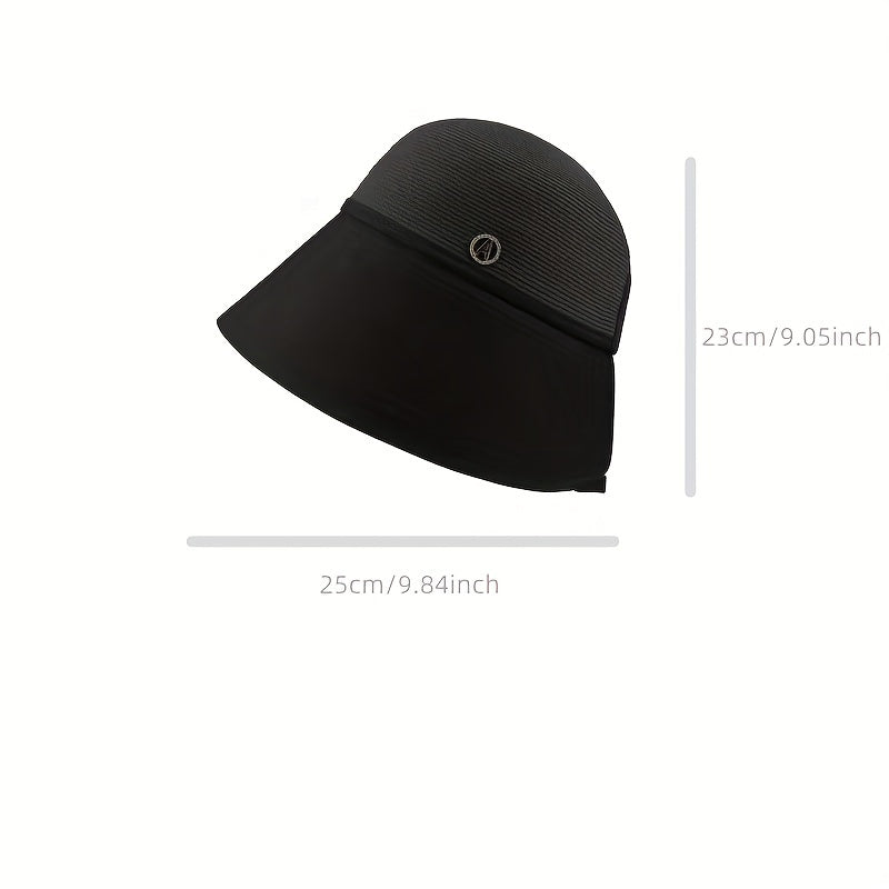 Breathable Bucket Hat for Sunscreen Travel Beach