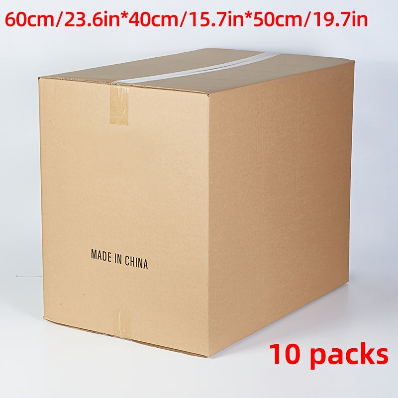 10 Packs Five Layer Ultra Hard Moving Cardboard Boxes Express Packaging