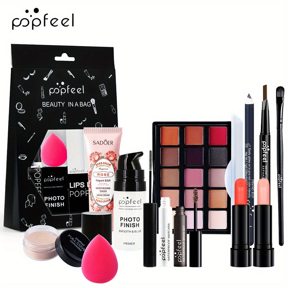 Complete Makeup Set with Eyeshadow Palette & More