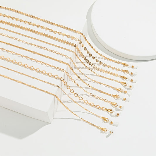 Preserved Glasses Chain Alloy Mask Chain Anti Slip Metal Lanyard