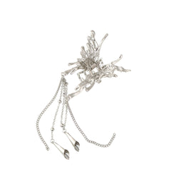 Ladies Butterfly Tassel Hair Clip Metal Small Hair Clip Banquet
