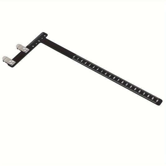 Bowstring Positioning Scale Square Ruler Archery Accessory