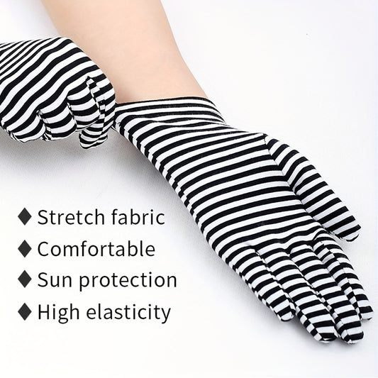 Cotton Sunscreen Gloves for Women and Men - Breathable and Stylish