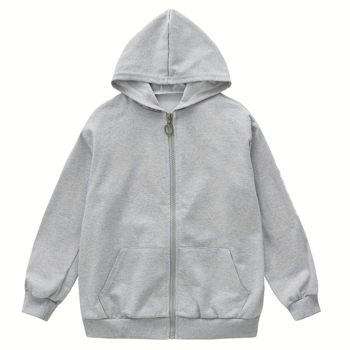 Boys Zip Up Hooded Sweatshirt Long Sleeve Hoodies With Pockets