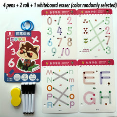 Educational Painting Magic Practice Book for Kids 3-8 Years Old