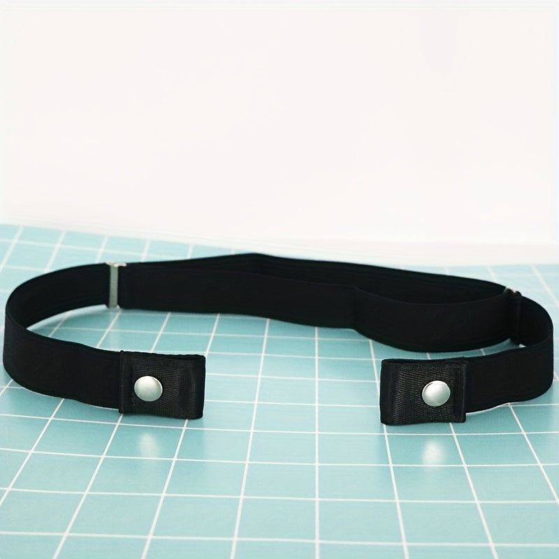 Elastic Adjustable Belt For Jeans - Invisible Stretch Trousers Belt