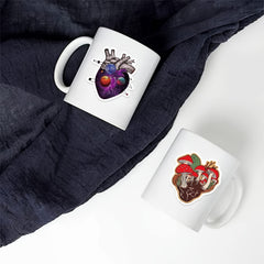 50pcs Cartoon Art Heart Graffiti Stickers for Laptop Helmet Water Cup DIY