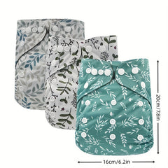 Baby Diaper Pants Leak Proof Diaper Bib Washable Reusable