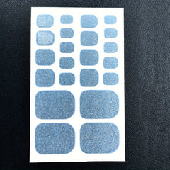 Glitter Nail Stickers Self Adhesive Nail Art Decals - Home Nail Decor