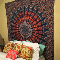 Bohemian Style Tapestry Wall Hanging Decor For Bedroom