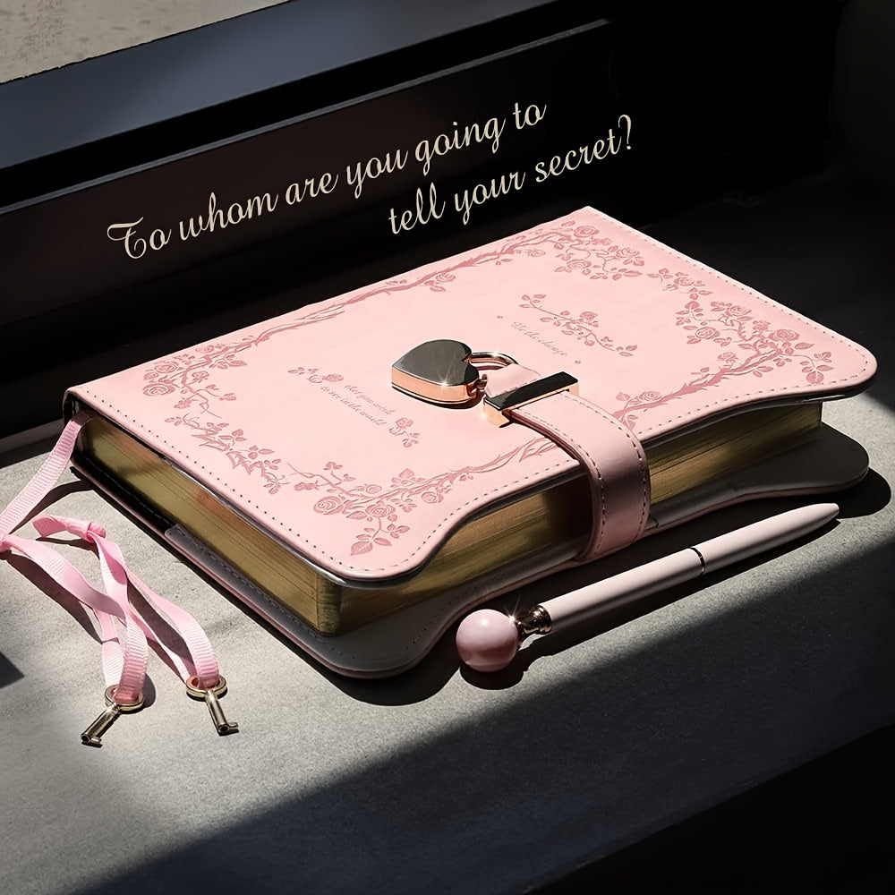 Girls Diaries Locks and Keys Notebook