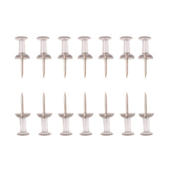 Transparent Pegs 50ct Plastic Box Cork Board I beam Pegs Painting Pegs