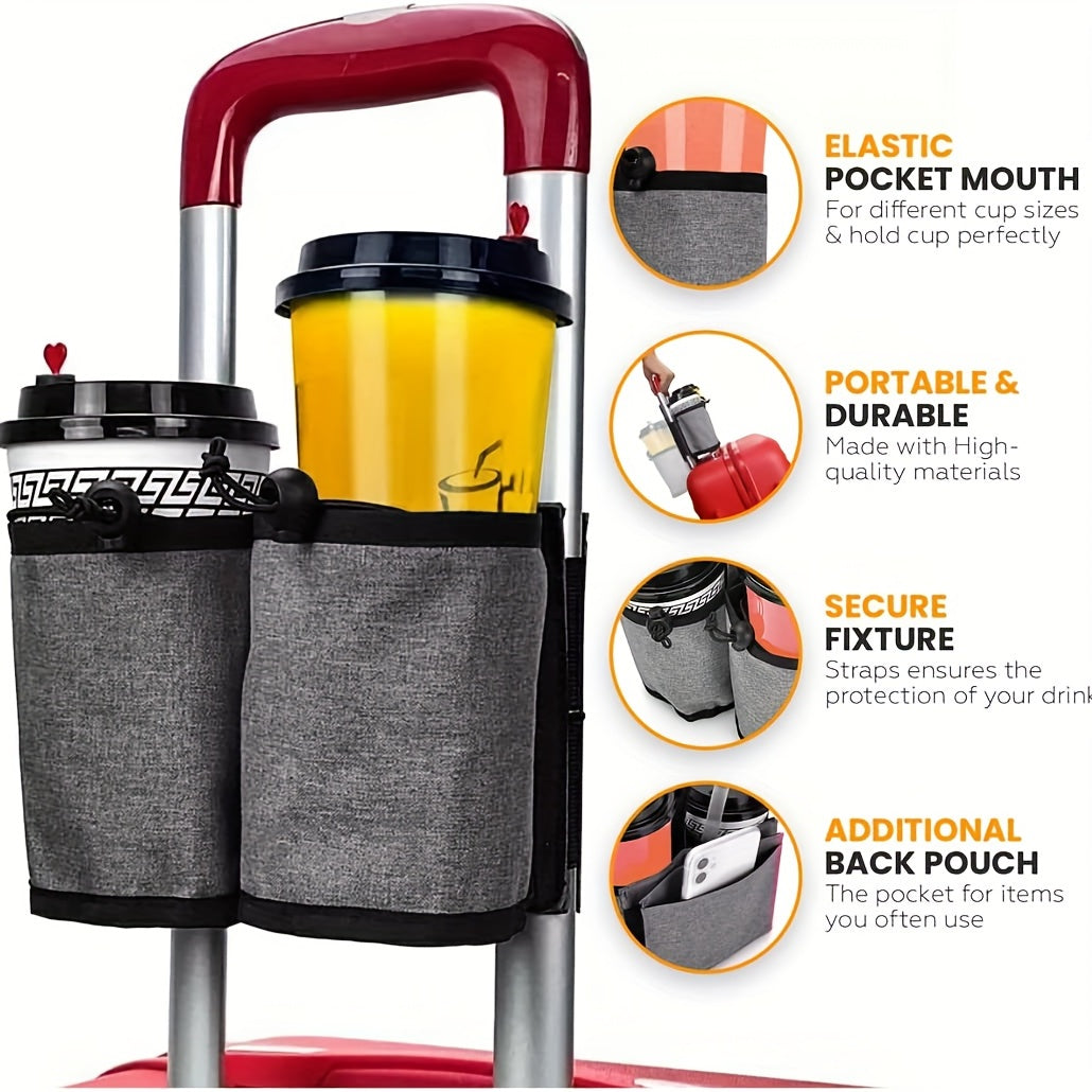 Non Woven Cup Holder Lightweight Durable Carrier Portable Cup Storage Bag