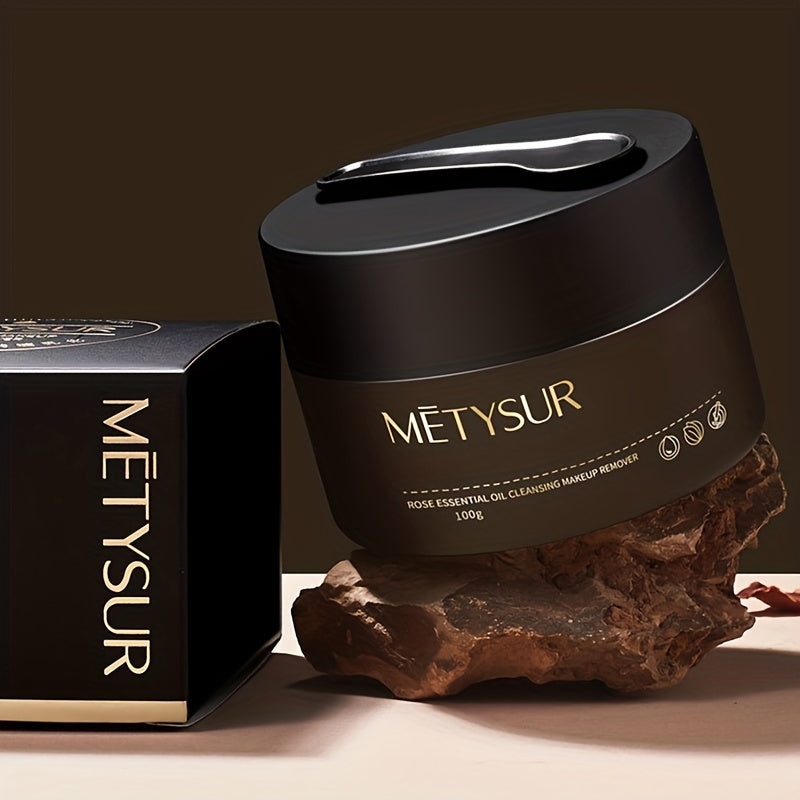 Rose Essence Makeup Remover Balm for Women - Deep Cleansing Pores