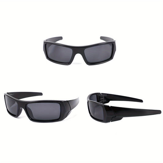 Men's Polarized Square Sunglasses Sports Cycling Fishing UV 400 with Case