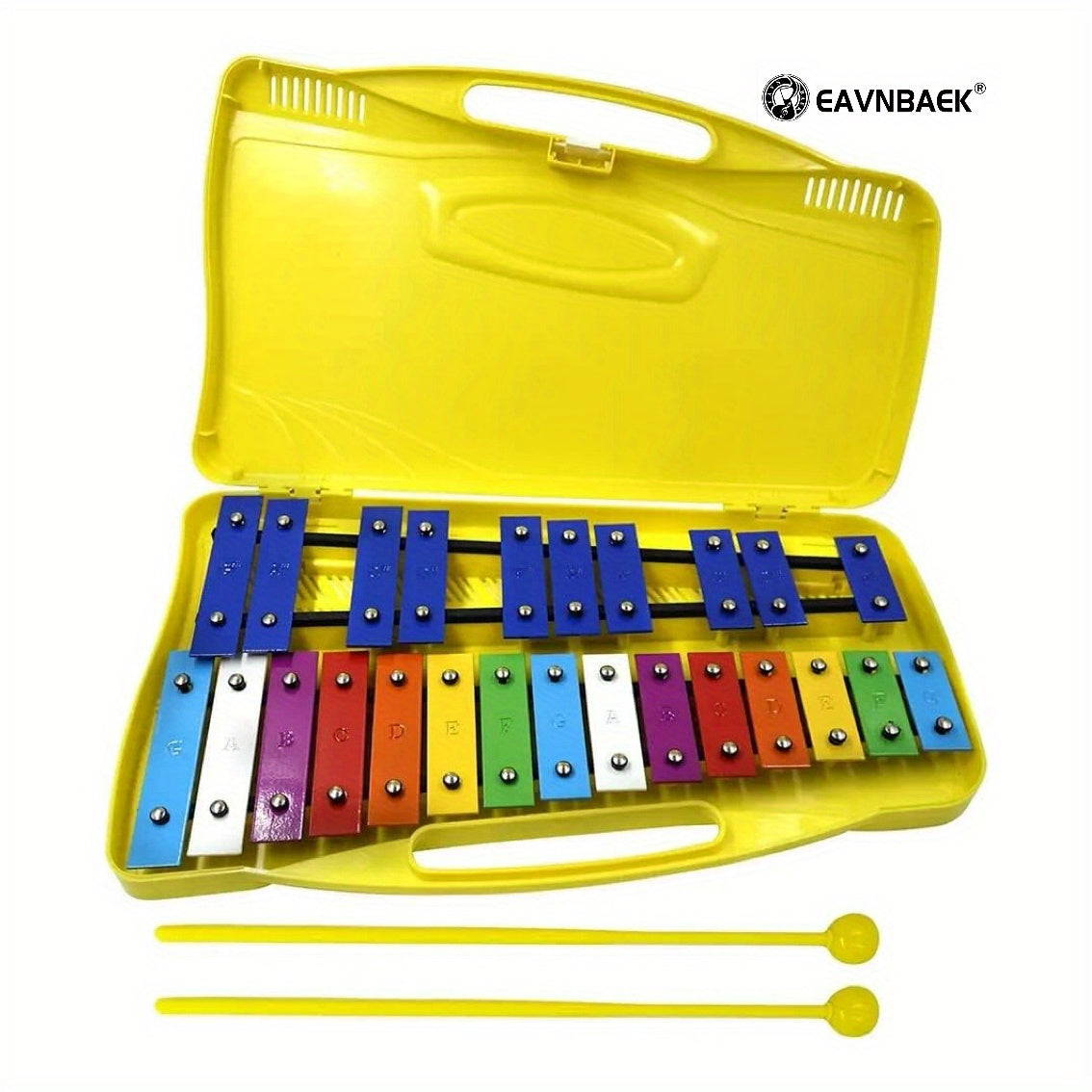 Eavnbaek Xylophone 25 Notes Glockenspiel Xylophone Professional