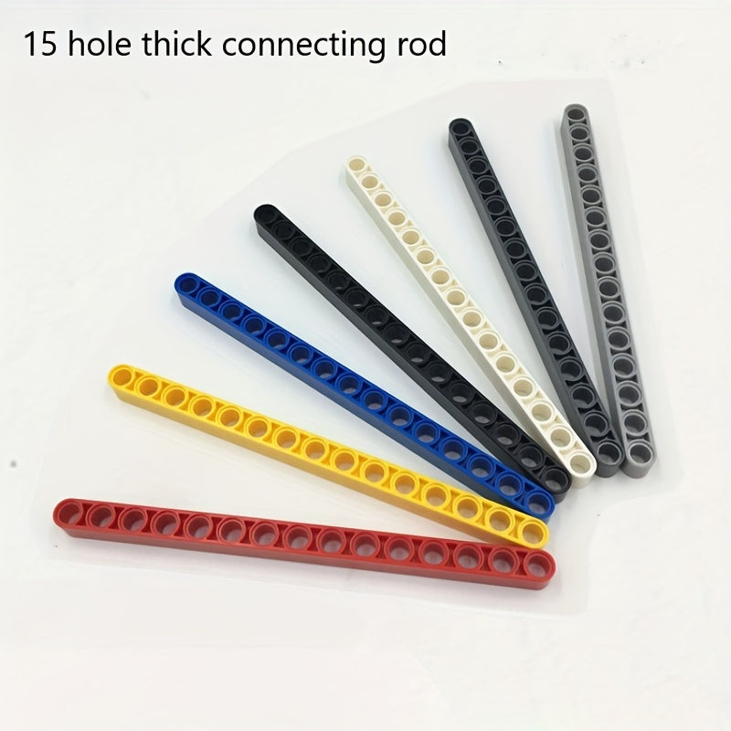 10pcs Assorted Colors ABS Rods Compatible with 32278 Building Blocks