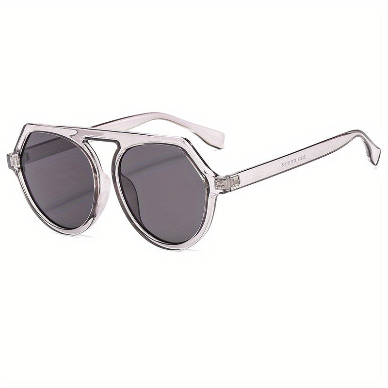 Y2K Top Bar Sunglasses For Women Men Anti Glare UV400