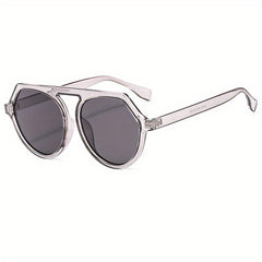 Y2K Top Bar Sunglasses For Women Men Anti Glare UV400