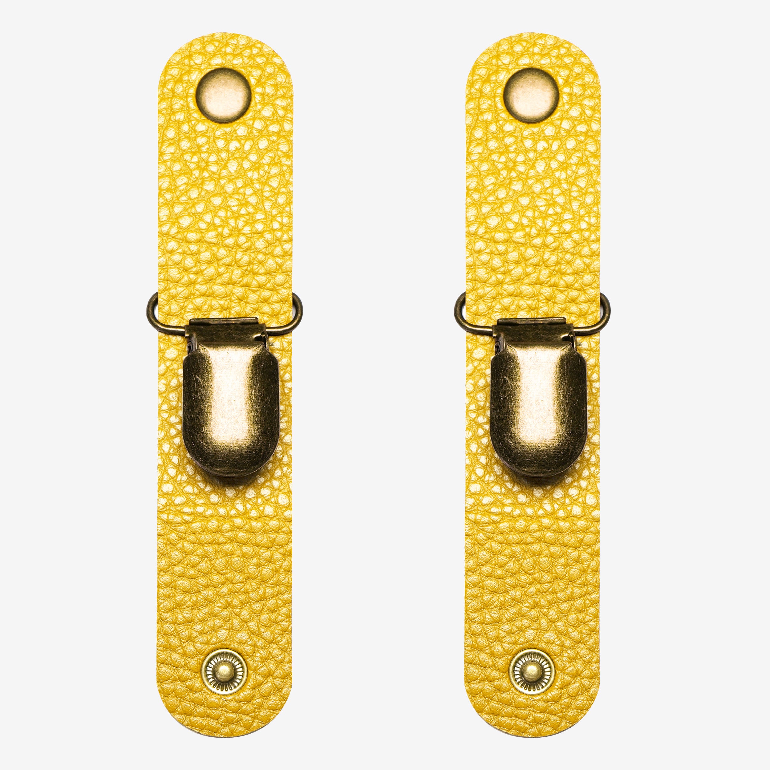 2Pcs Leather Hat Clip Bag Holder for Handbag Backpack Luggage