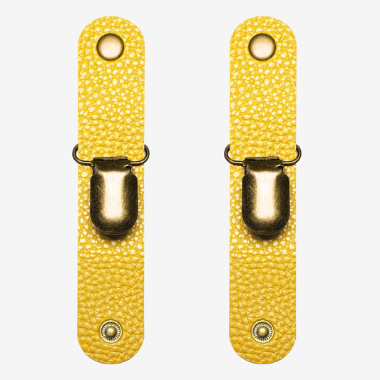 2Pcs Leather Hat Clip Bag Holder for Handbag Backpack Luggage