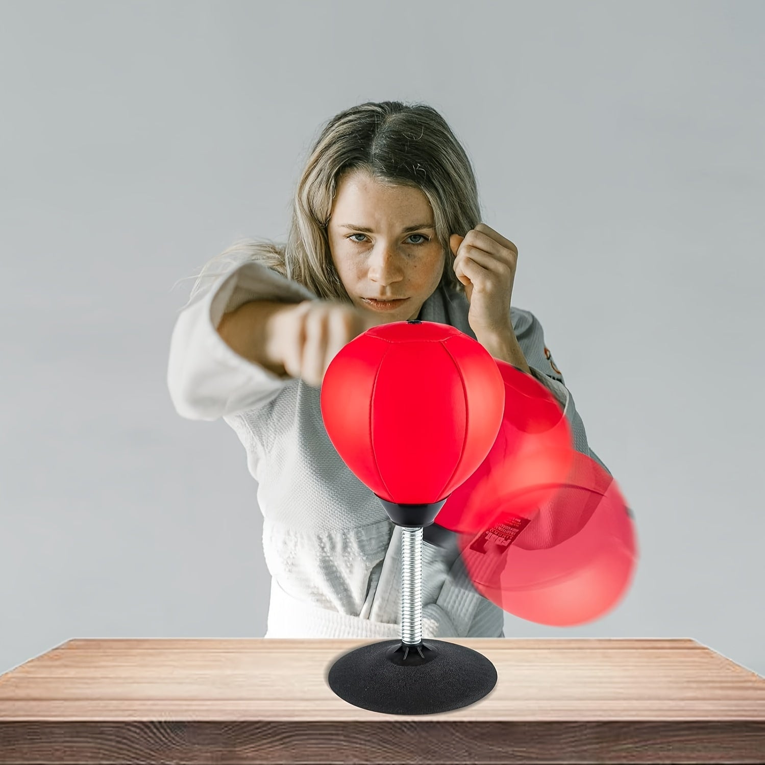 Desktop Punching Bag With Suction Base for Boxing Training