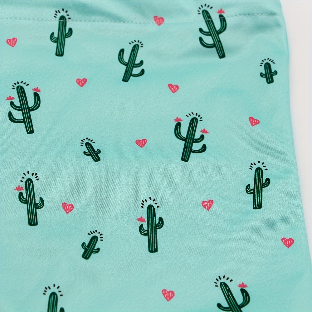 Cactus Print Waterproof Diaper Bag - Keep Diapers Organized