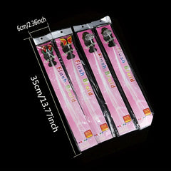 LED Glitter Hair Clip Colorful Butterfly Braid Prom Glow Accessories