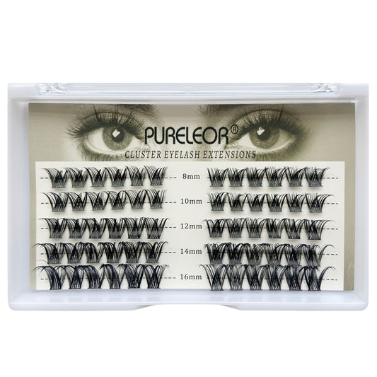 60 Cluster Manga Slender Lashes Individual Eyelash Extensions