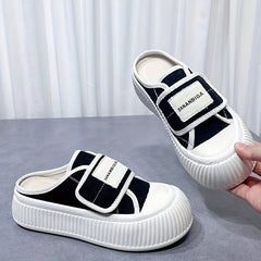 Women's Slip-On Platform Mule Sneakers